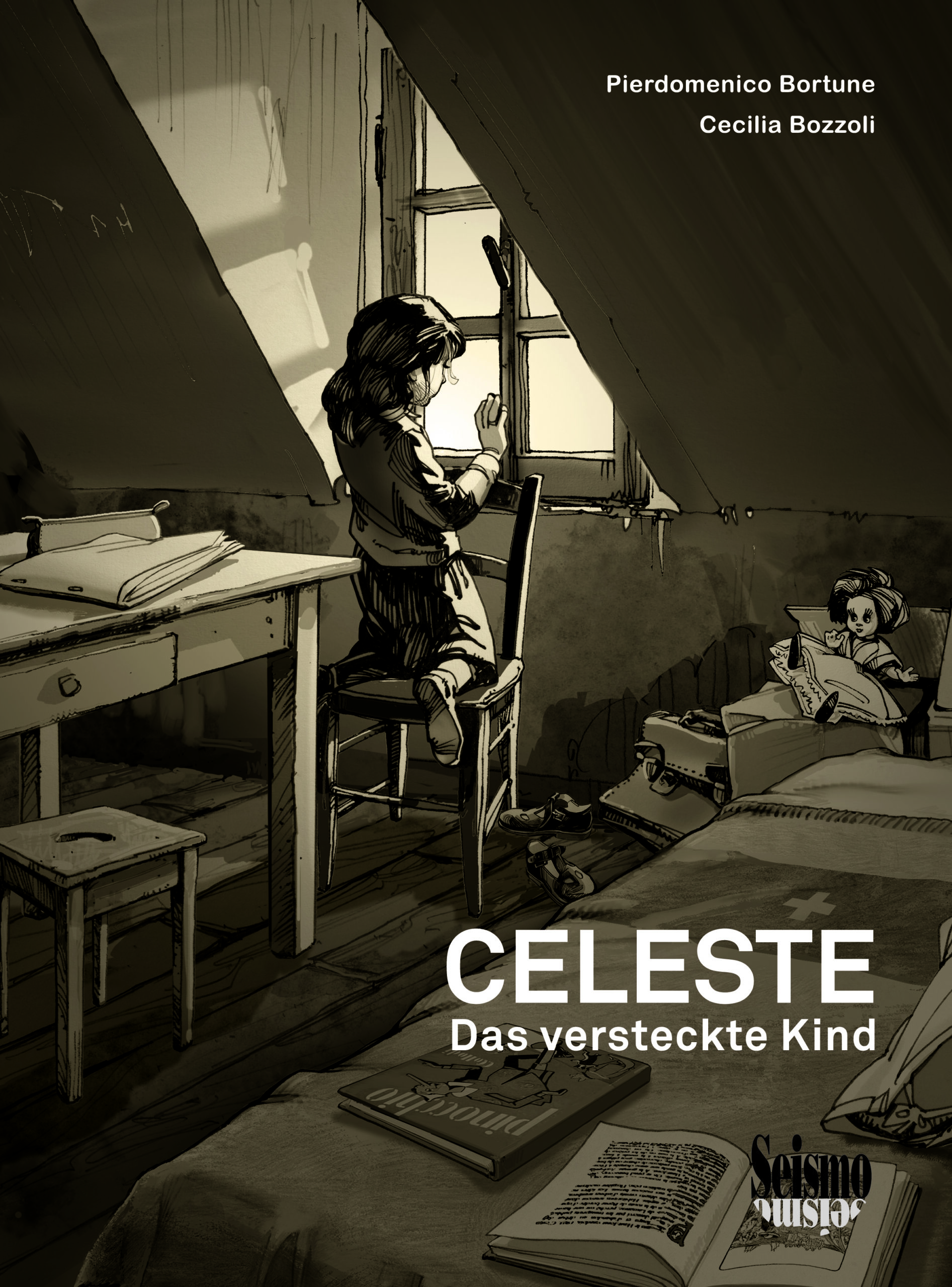 Cover der deutschen Version des Celeste-Comics